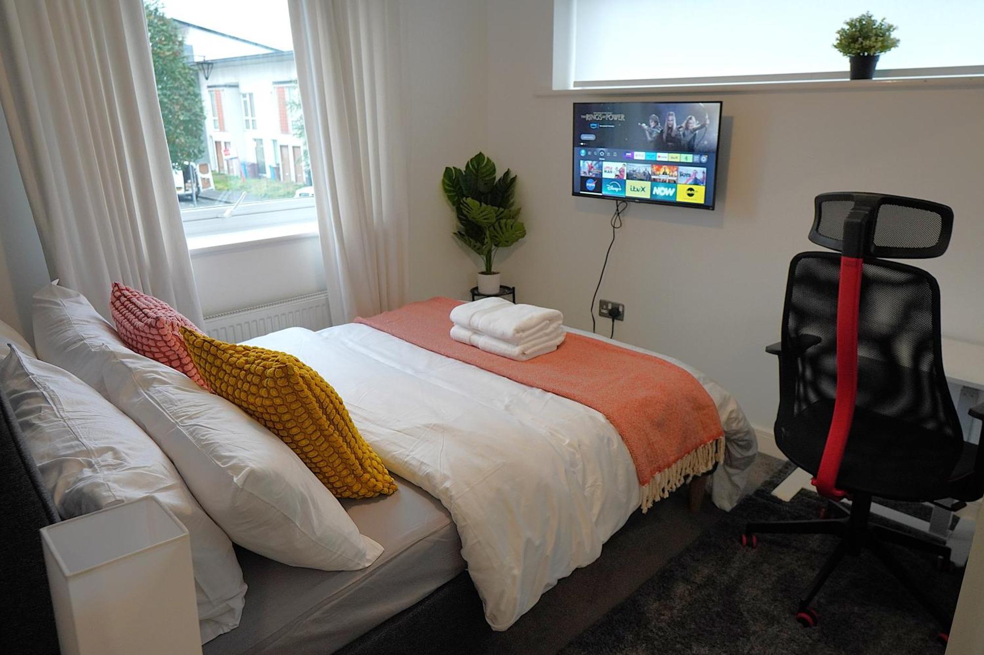 Alloggio in famiglia Luxury - Pick A - Free Parking & Kitchen Access, Near Etihad Stadium, The Coop Live & Piccadilly Station,